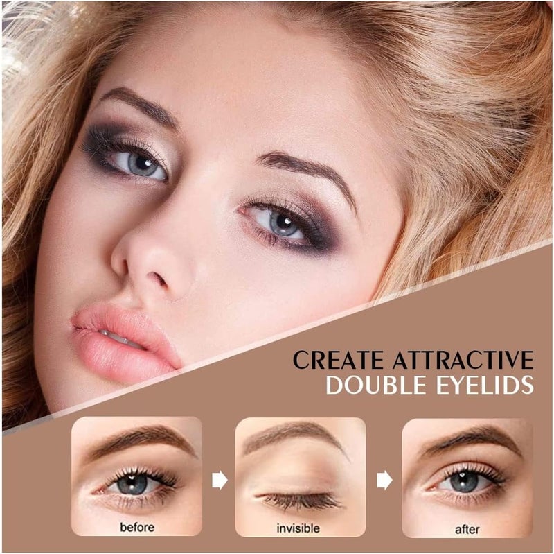 288Pcs Double Eyelid Tape Natural Invisible Lace Single Side Eyelid Breathable Eyelid Stickers Women Makeup Tool (1 Set) - Image 5