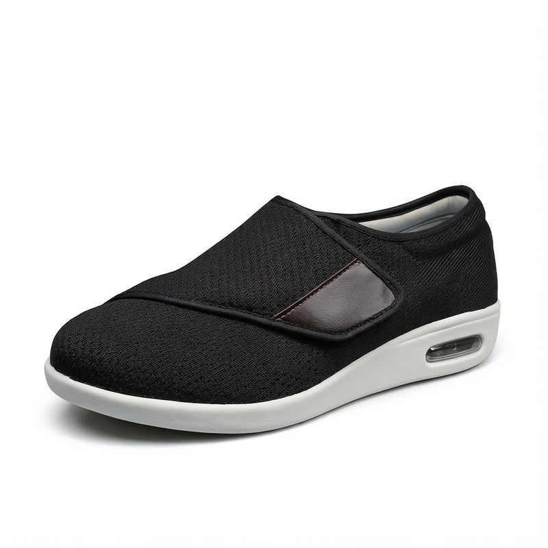 Multi Foot Shape Adapt Walking Shoes Breathable Stretch Mesh 37 Black Unisex - Image 1