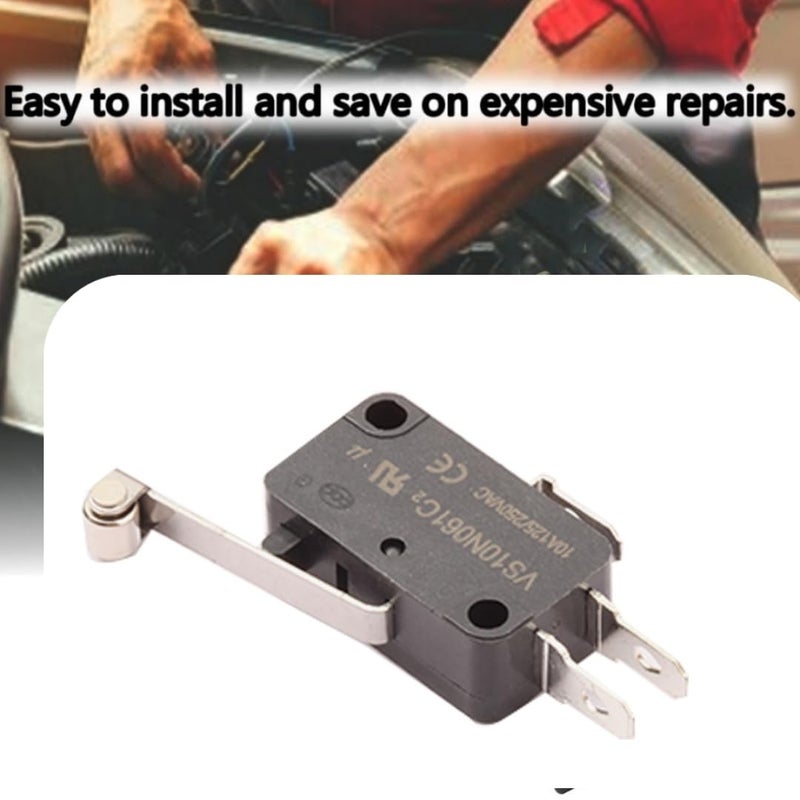 3 قطع VS10N061C2 مفتاح دقيق 10 أمبير 125/250 فولت تيار متردد مقبض طويل عجلة سفر حد تشغيل/إيقاف واحد - Image 3