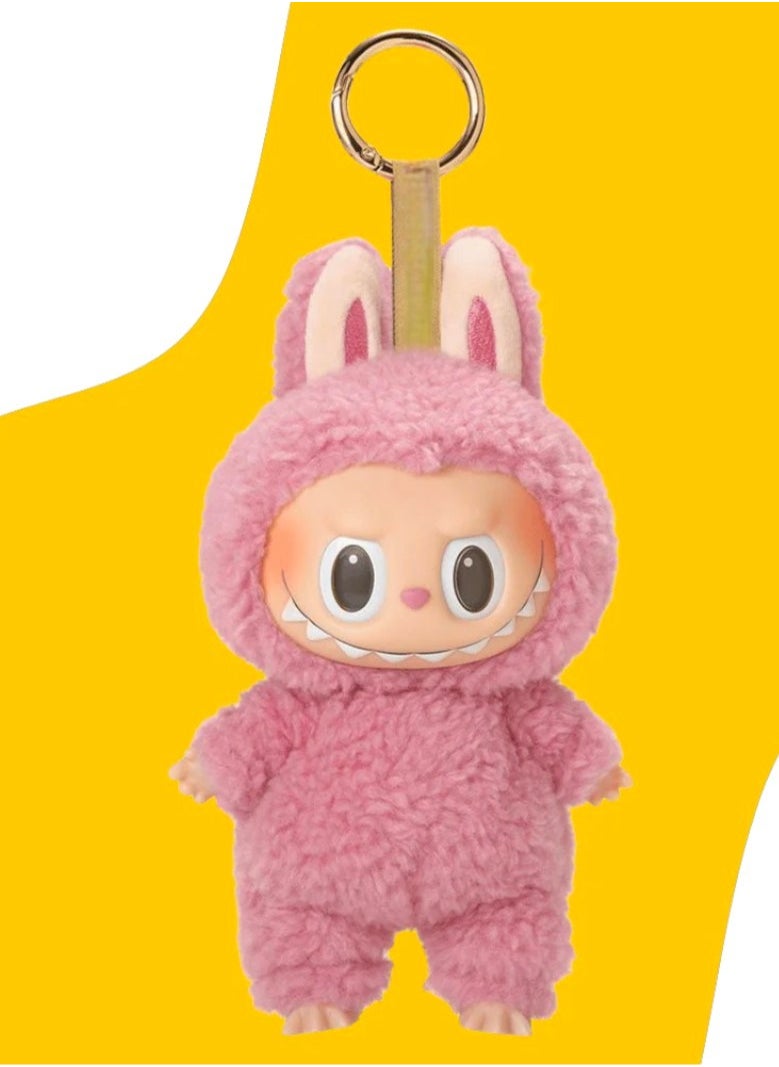 Labubu Monsters 1st Generation 1pcs Exciting Macaron Series,Collectible Toy Art 17cm Plush Dolls Toy Figures Keychain Multicolour