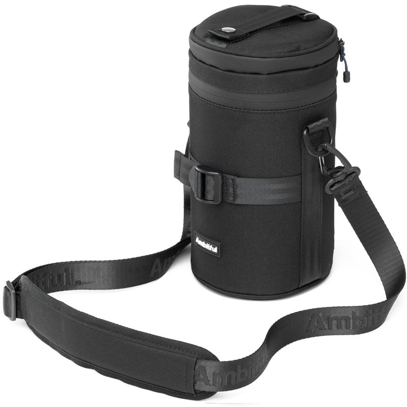 AMBITFUL Thick Camera Lens Pouch Case WaterDustShock Protection Lens Pouch for DSLR Camera Lens Compatible For Sony Nikon CanonFujifilmTamron Fits Lenses Below 110 190 mm 433 748 in - Image 2