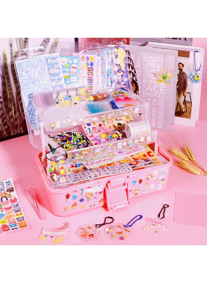 Bluejw Goka Sticker Suit Gift Goka Cute Ins Hand Account Sticker Children's Girl Toy Handmade DIY Material Bag - Image 3