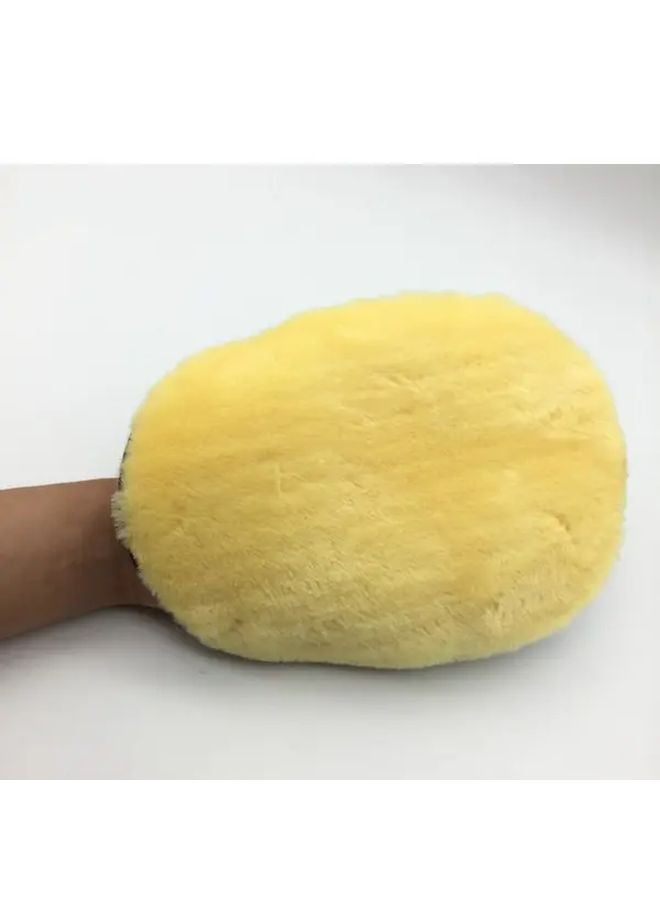 1pc Soft Wool Gloves For Car Cleaning 15x9 84 Inch - Image 4