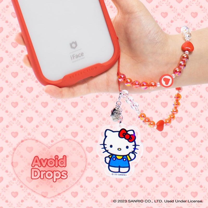 iFace Hello Kitty and Friends Beaded Wristlet Universal Phone Charm Strap - Cute Wrist Chain Lanyard Aesthetic Decor Strap for Cell Phone Camera Keys AirPods Keychains â€“ Hello Kitty - Image 4