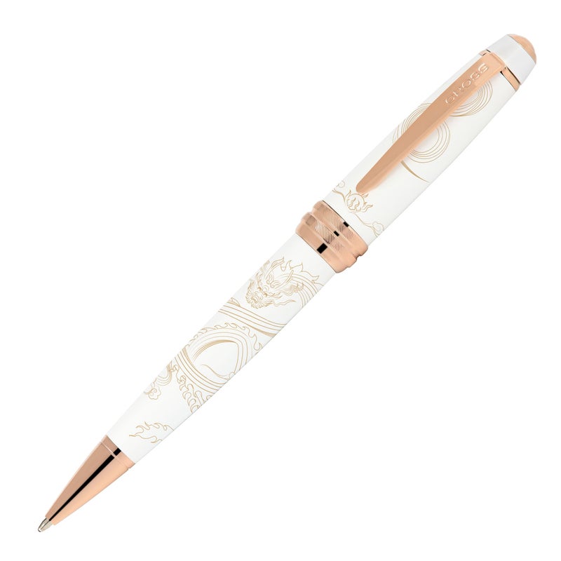 CROSS AT045223 AT045223 Oily Ballpoint Pen Year of the Dragon Bailey White - Image 2