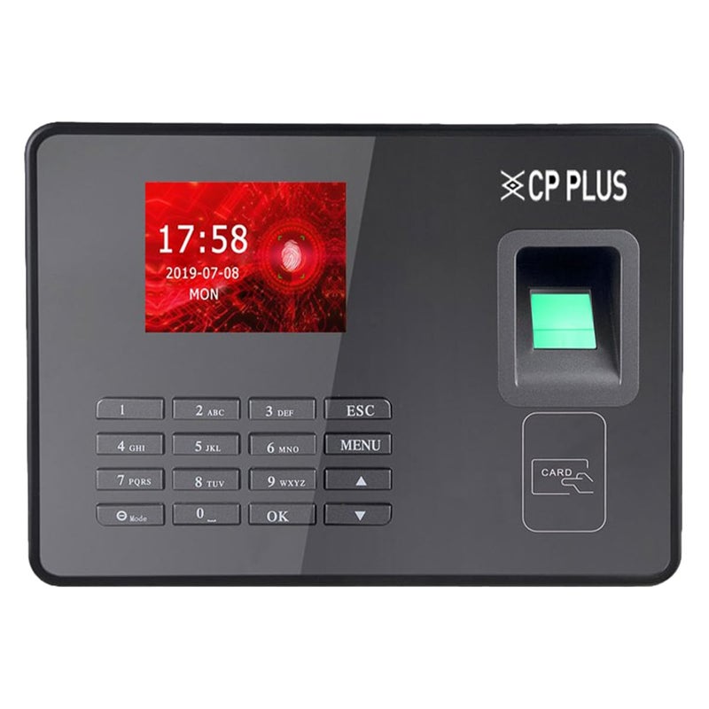 CP PLUS Fingerprint Time and Attendance Machine | Biometric System with ID Card & Password Access | Built-in Battery | Fast Recognition ≤1.5s | USB, TCP/IP | 1000 Users | CP-VTA-F1043 - Image 5