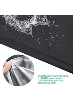 Generic Patio Heater Cover Waterproof with Zipper, Standup Cover for Outdoor Heater Protection with Storage Bag, 87x33x19In  - Image 4