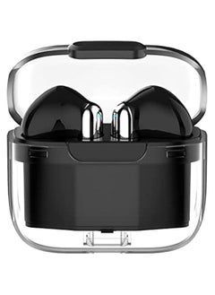 BT 5.3 Language Translator Earbuds, Language Translator Device Support 144 Languages, Large Capacity Battery for Ultra Long Battery Life, Playback Time 5-6 Hours (Black)