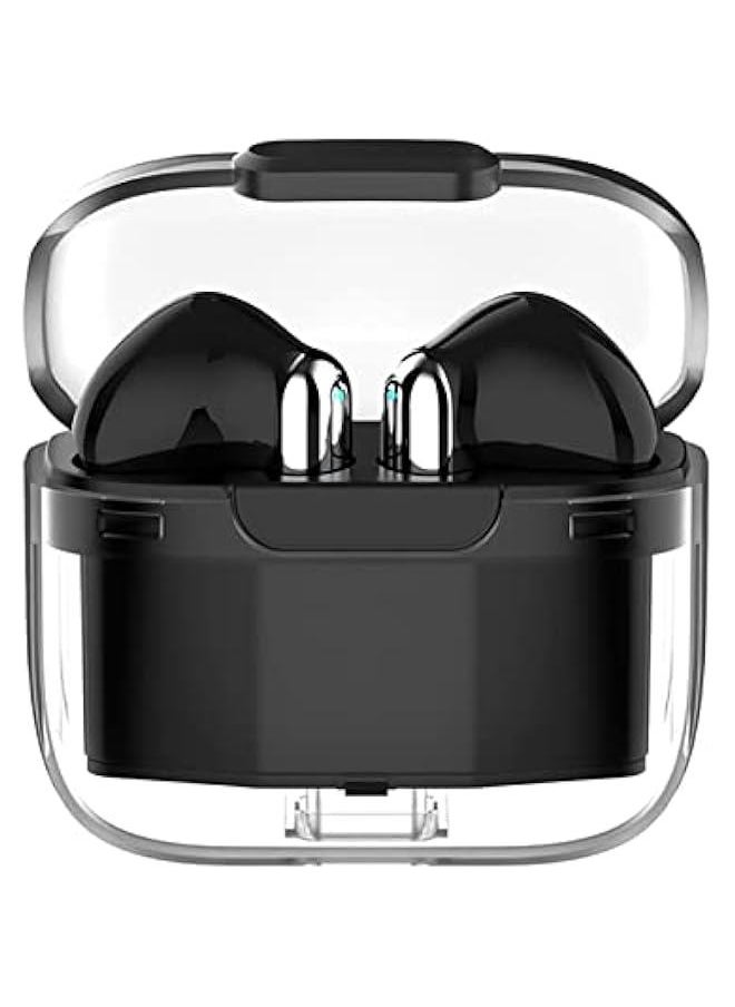 Generic - BT 5.3 Language Translator Earbuds, Language Translator Device Support 144 Languages, Large Capacity Battery for Ultra Long Battery Life, Playback Time 5-6 Hours (Black) - Image 1