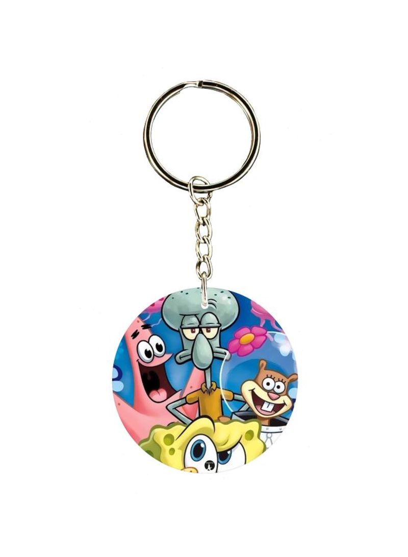 RKN Cartoon Printed Keychain