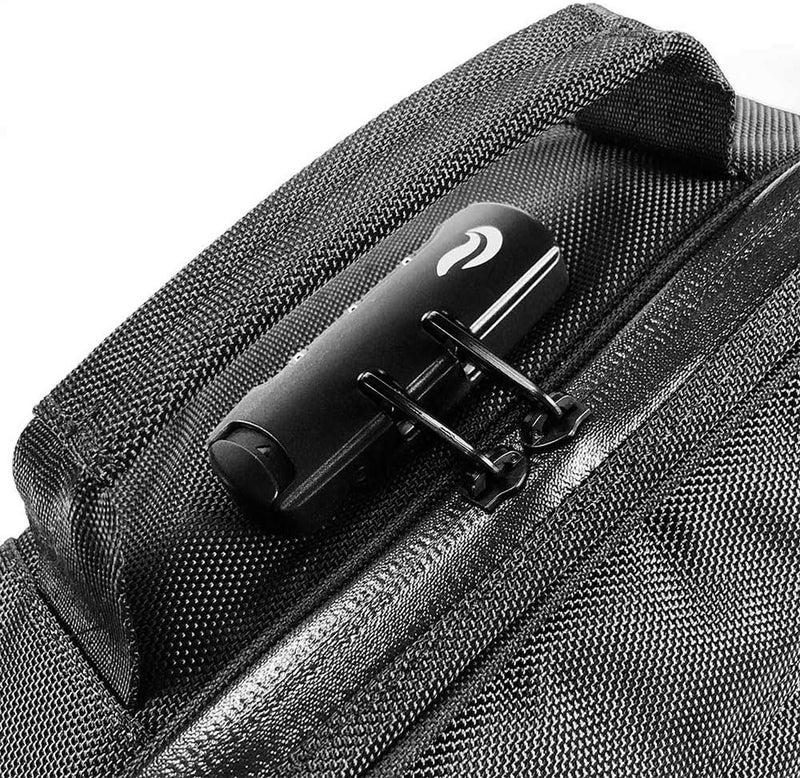 Skunk PILOT Case - Smell Proof - Water Proof - With Combination Lock (Black) - Image 3