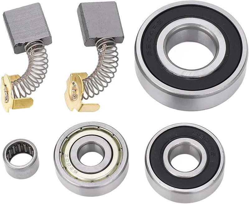 مجموعة إعادة بناء محرك الأداء المعدني 6 قطع متوافقة مع مناشير الطاولة Sears RM870 و RM871 و RM872 - Image 1