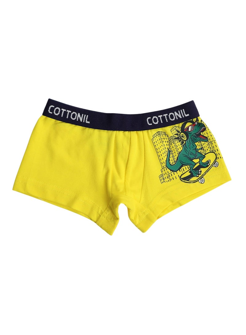 COTTONIL Pack of 6 Cotton Turbo Boxer For Boys  - Image 2