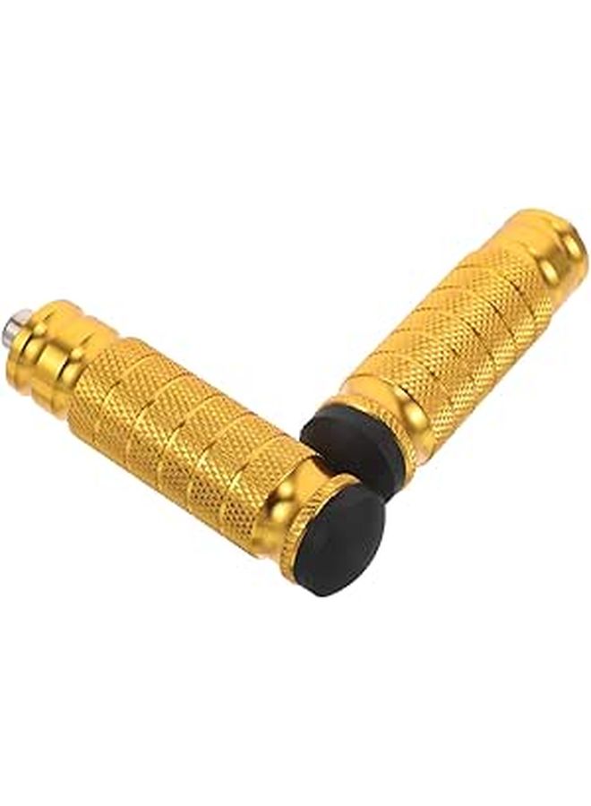 Aluminum Motorcycle Foot Pegs Easy Install Rear Passenger Foot Rests Sturdy Foot Pedals For Ride - Image 1