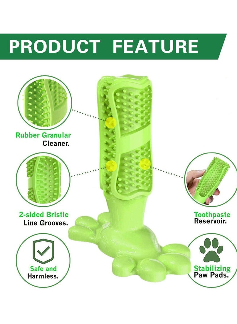 SYOSI Dog Toothbrush Chew Toys Toothbrush Chew Toys Natural Rubber Dog Tooth Cleaner Stick Puppy Dental Care Brushing Toy Dog Tooth Cleaner - Image 5