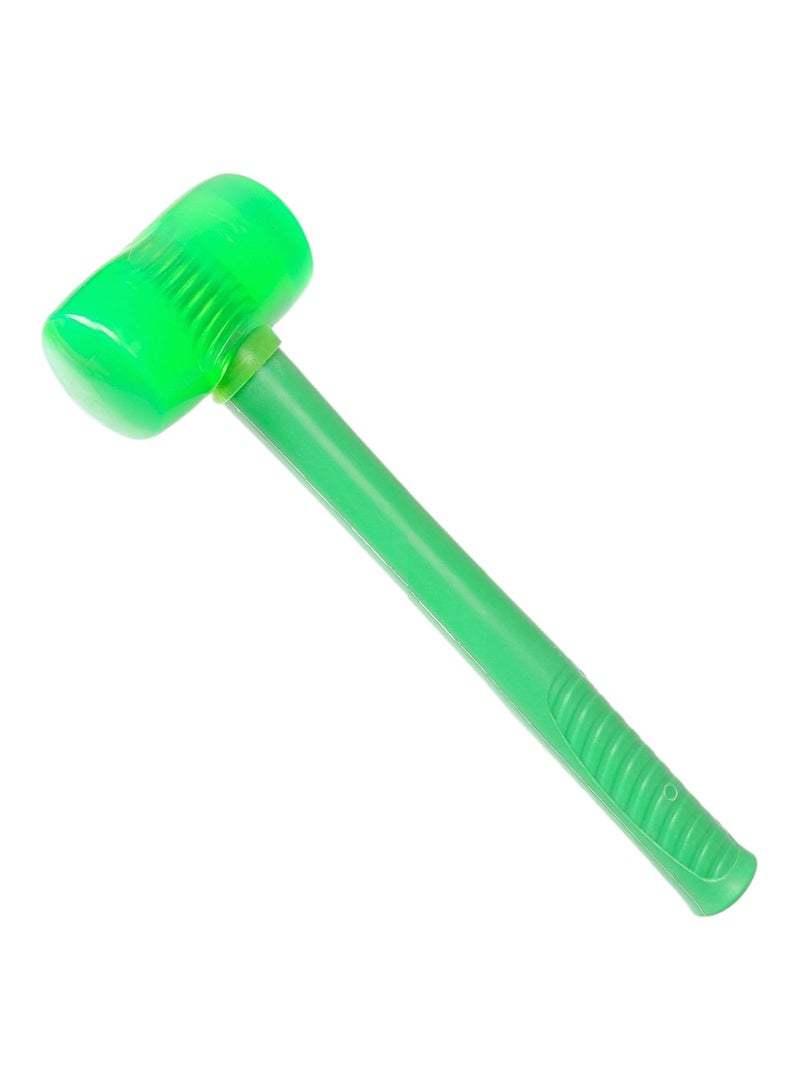 DubaiGallery Silicone Hammer Mallet with Plastic Handle Indoor Soft Safety Hammer  - Image 1