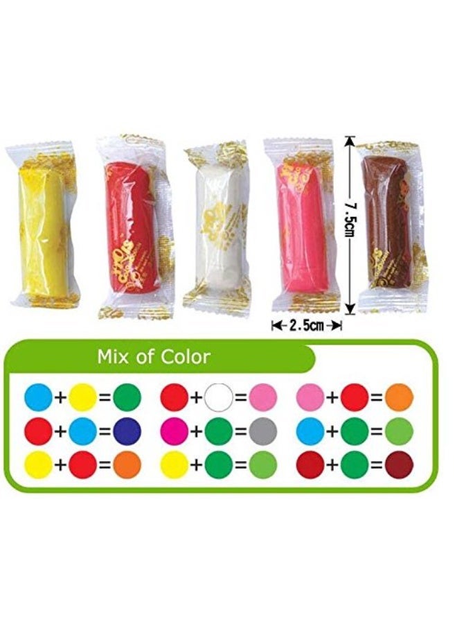 YiQis Mini Kids FIMO Polymer Clay Ice Cream Intelligent Plasticine 3D Play Doh Sets with Playdough Moulds Play Dough Pretend Toys Gift for Children ¡­ - Image 3