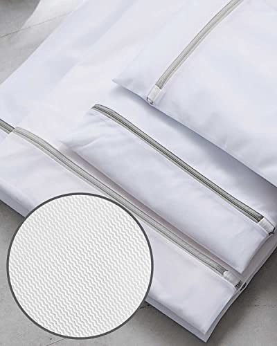 QiNZiN Laundry Bags Mesh Wash Bags(4Pcs,16 x 20 Inches),delicate laundry bag for College,Dorm,Storage - Image 5