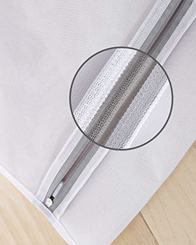QiNZiN Laundry Bags Mesh Wash Bags(4Pcs,16 x 20 Inches),delicate laundry bag for College,Dorm,Storage - Image 4