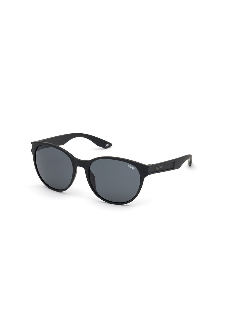 BMW - Men's Polarized Round Sunglasses - BW000402D57 - Lens Size: 57 Mm - Image 1