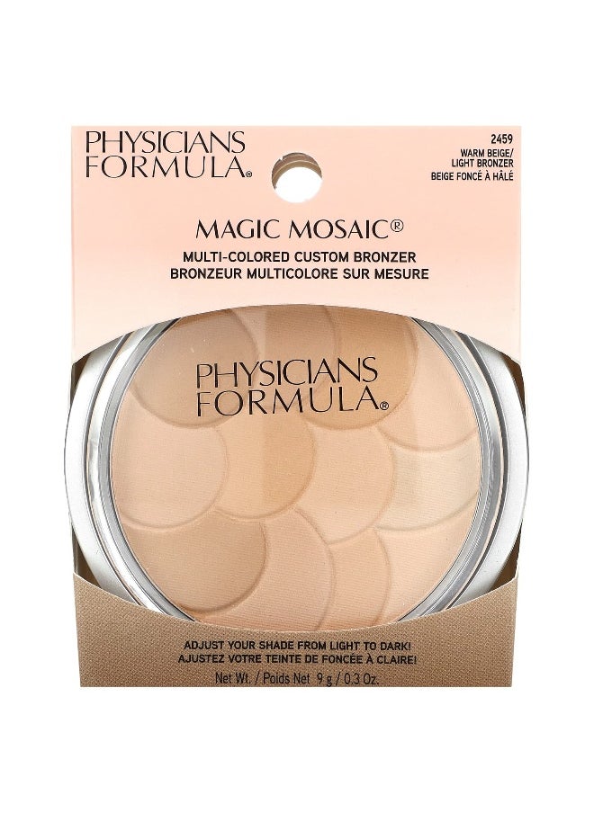 Physician's Formula Physicians Formula, Magic Mosaic, Multi-Colored Custom Bronzer, 2459 Warm Beige/Light Bronzer, 0.3 oz (9 g)  - Image 2