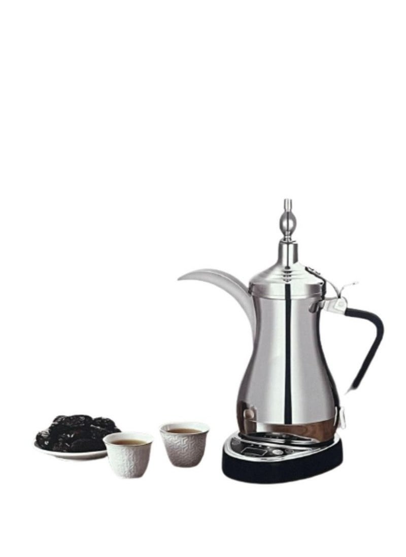 غالف دالا - مجموعة صنع القهوة من جلف دلة 1.0 لتر 1000.0 واط GA-C91839 فضي - Image 1