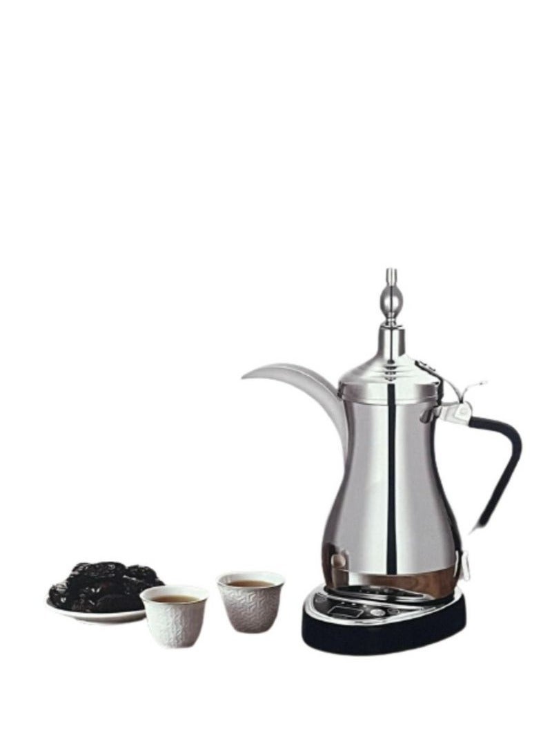 غالف دالا مجموعة صنع القهوة من جلف دلة 1.0 لتر 1000.0 واط GA-C91839 فضي - Image 2