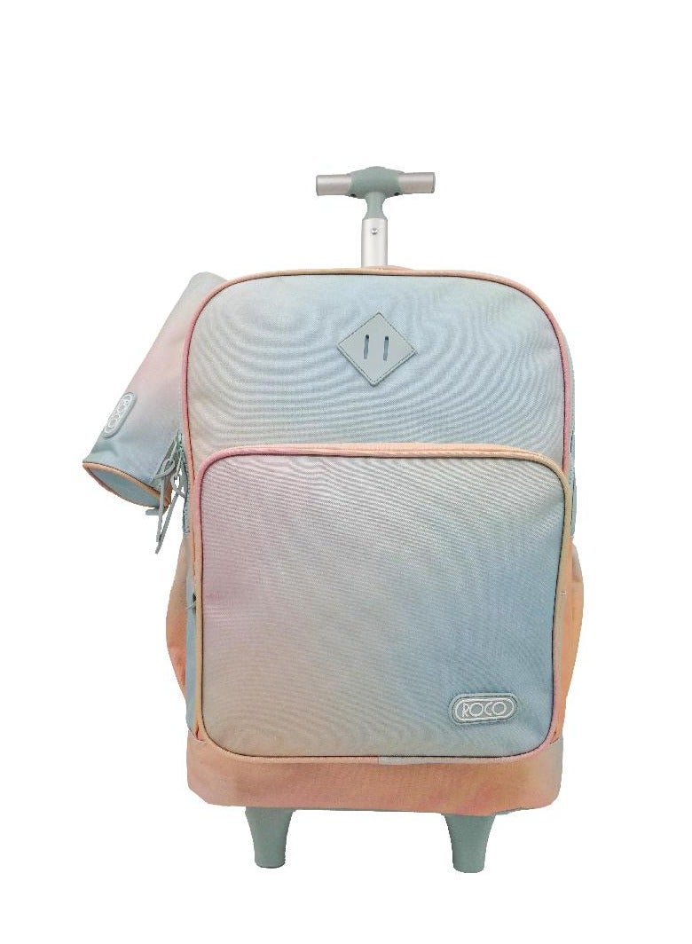 روكو حقيبة عربة متدرجة اللون مع ملحق