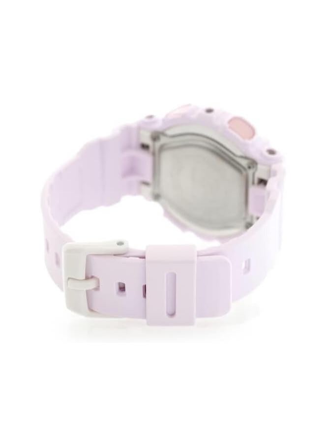 Casio Baby-G Women's Watch - BA-110XPM-6ADR Multicolor Dial, Purple Band - Image 3