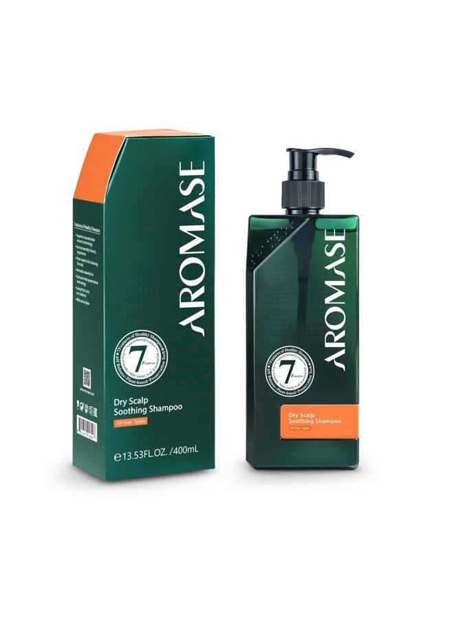 AROMASE Dry Scalp Soothing Shampoo for Dry, Itchy, and Flaky Scalps – designed to relieve scalp itchiness and provide lasting comfort gently - Image 1