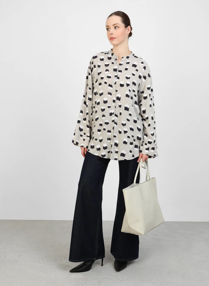 Refka by modanisa Black - White - Tunic - Refka