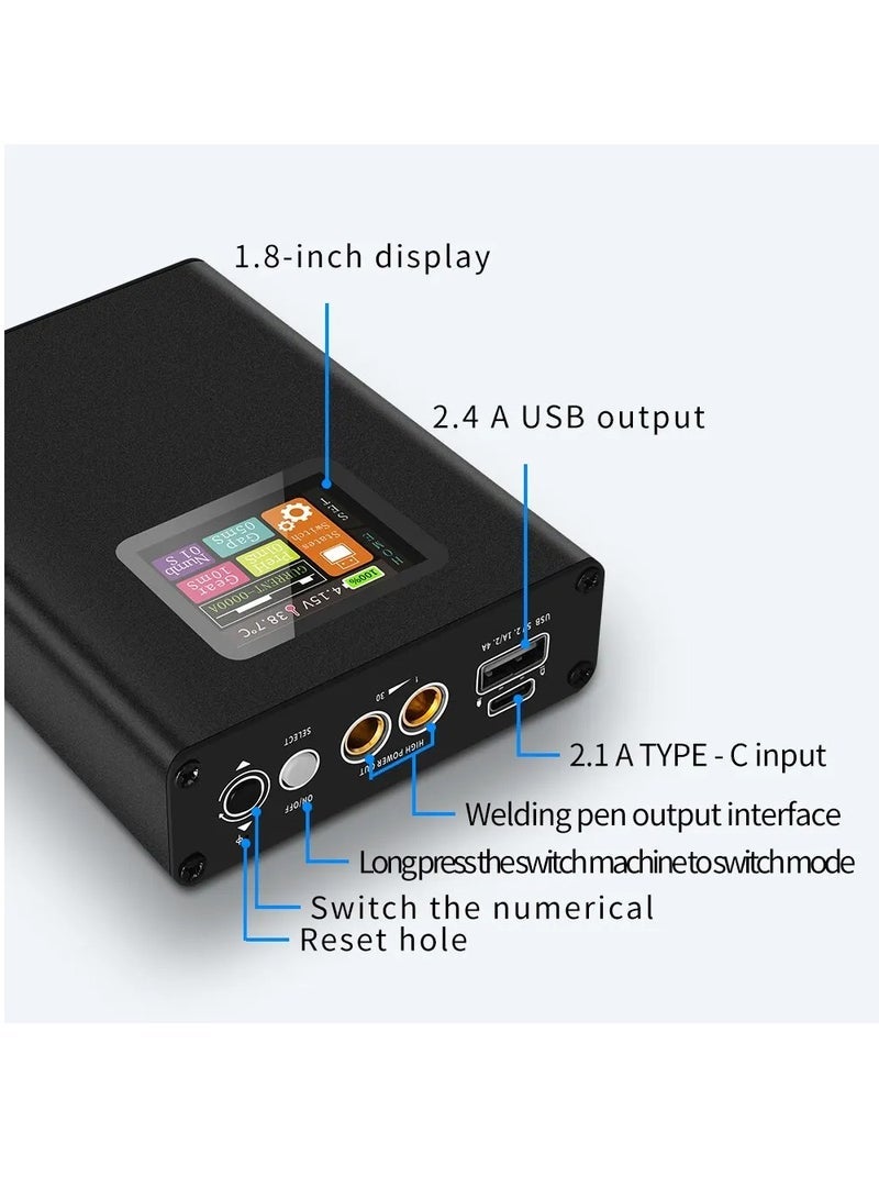 general Digital Display Spot Welder, 0.1-0.25MM Nickel Welding Handheld Machine Digital 18650 Lithium Battery Portable Kit 30 Gear Adjust - Image 4