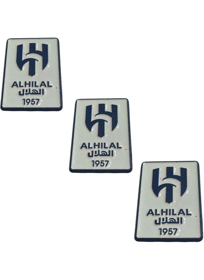 Al Hilal S.C Metal Sticker - Al Hilal Club Logo 