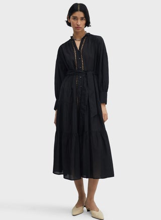 Tiered Cotton Dress