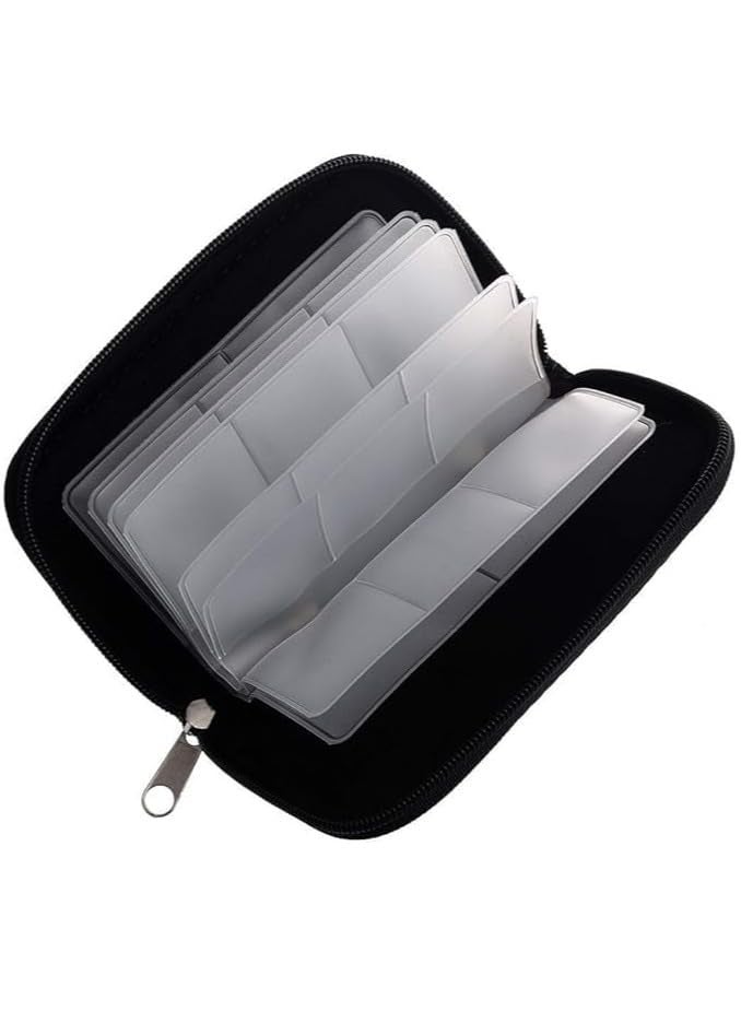 Memory Card Case CP001 Secure Fabric Holder and Memory Card Organizer, Easy Access and Storage for Your Digital Media.