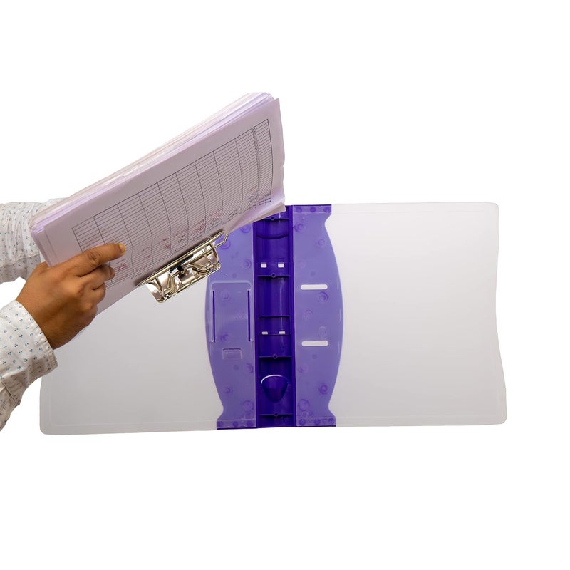 Infomate PP Box Files Office Papers & Certificates Storage - Multicolored- Size : 31 X 30 X 7 cm (Pack of 6) - Image 5