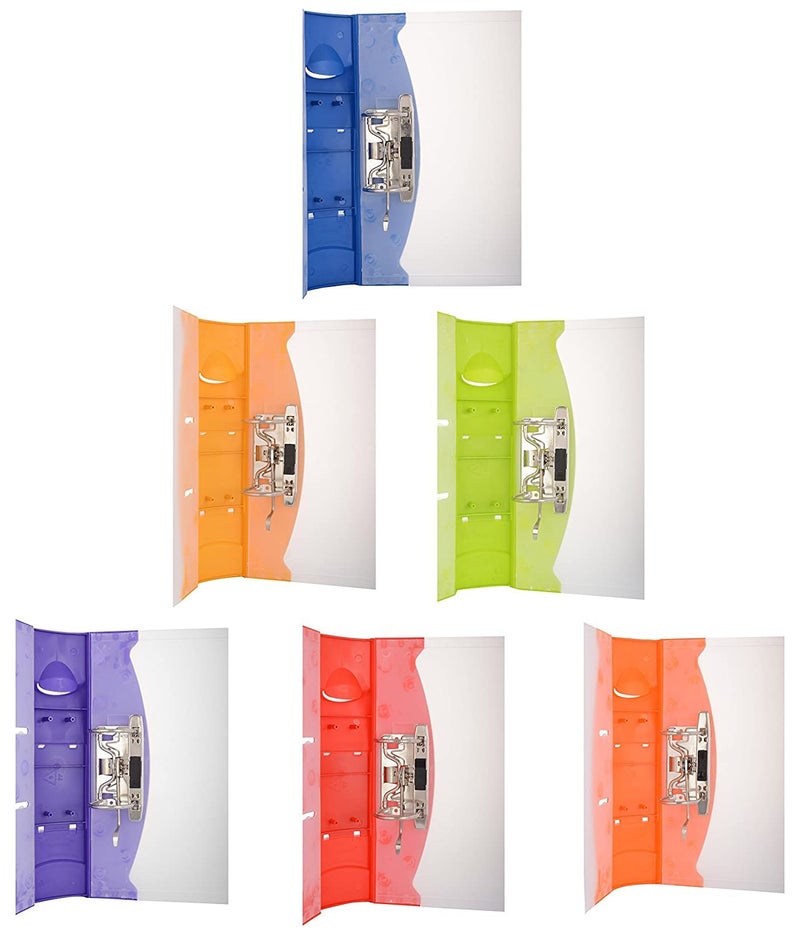 Infomate PP Box Files Office Papers & Certificates Storage - Multicolored- Size : 31 X 30 X 7 cm (Pack of 6) - Image 4