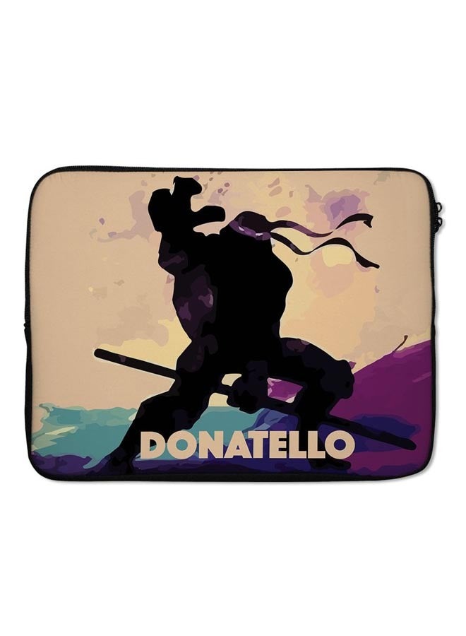 LIT Teenage Mutant Ninja Turtles Donatello Printed Laptop Sleeve - Image 2