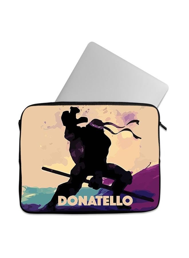 LIT Teenage Mutant Ninja Turtles Donatello Printed Laptop Sleeve - Image 1