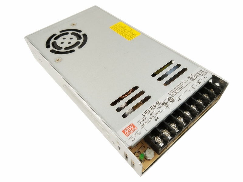 MEAN WELL LRS-350-48 350.4W 48V 7.3 Amp Single Output Switchable Power - Image 1