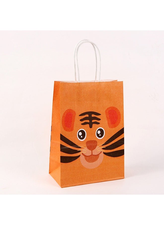 Zeemey 14 Pieces Party Favor Bags,Shopping Bag,Party Bags For Kids, supplies Snack candy Gift Bag Food Bags,Double-Sided Bags For Birthday Wedding Celebrations Party Favors 21*16*8  - Image 5