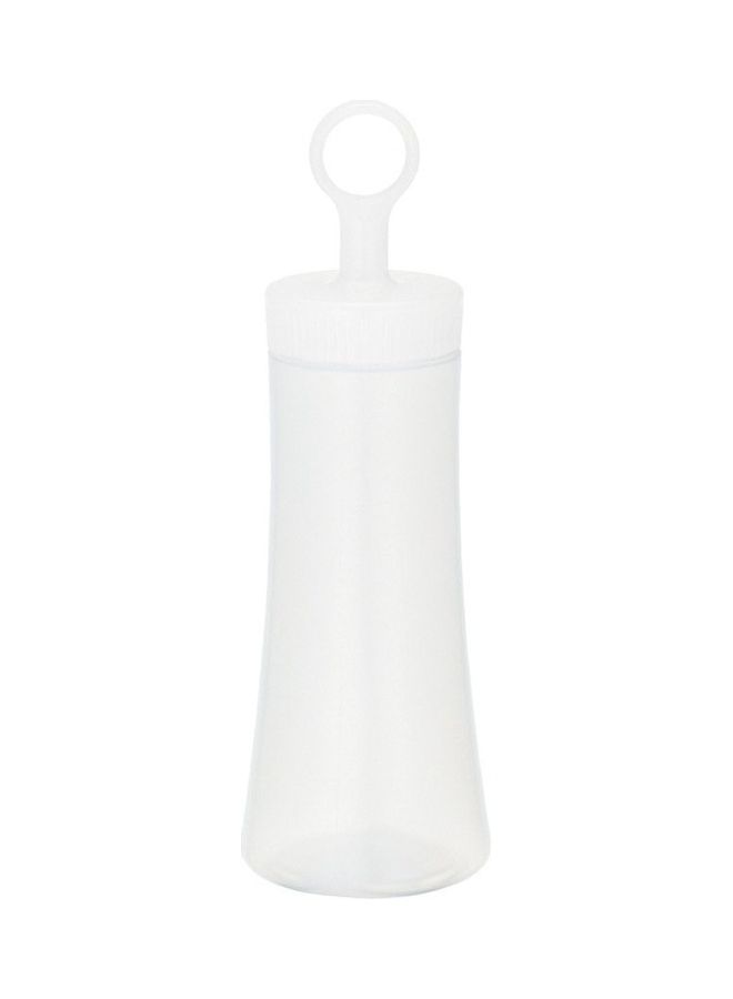 NIBEMINENT Plastic Squeeze Squirt Condiment Bottle White