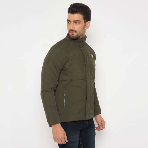 Duke Stardust Men Full Sleeve Jacket (SDZ3189_Bottle Green_L) - Image 4