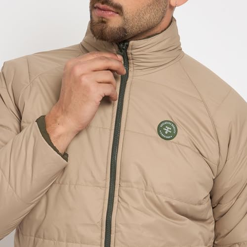 Duke Stardust Men Full Sleeve Jacket (SDZ3189_Bottle Green_L) - Image 3