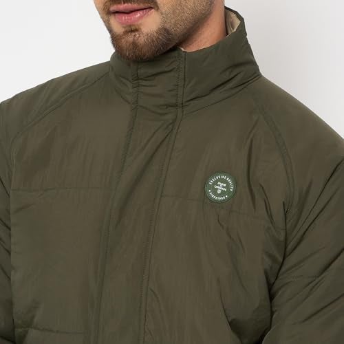 Duke Stardust Men Full Sleeve Jacket (SDZ3189_Bottle Green_L) - Image 5