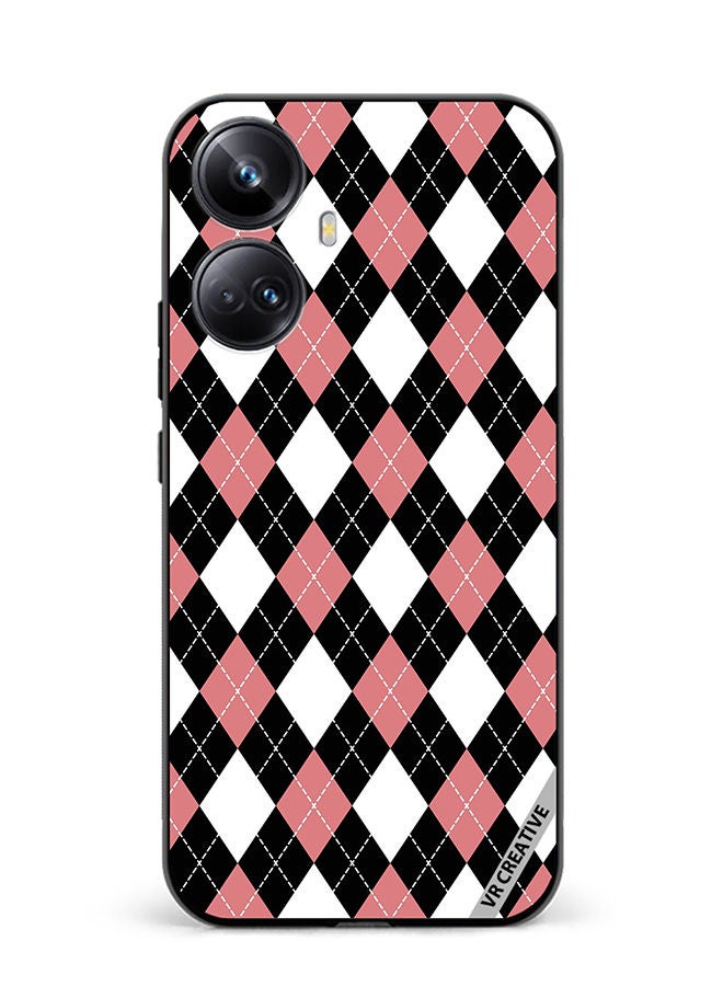 VR CREATIVE Protective Case Cover For Realme 10 Pro Plus Strips Design Multicolour - Image 1