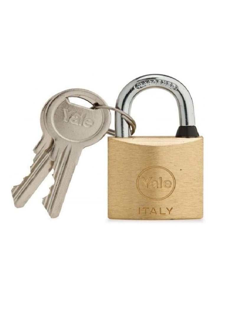 Yale Yale Brass Padlock Short 50mm  - Image 1