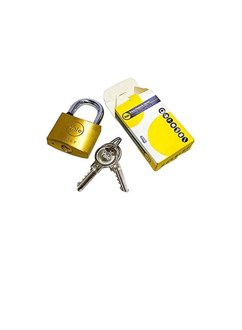 Yale Yale Brass Padlock Short 50mm  - Image 3