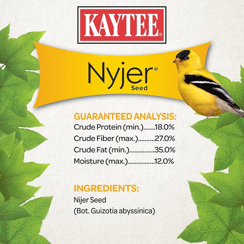 Kaytee Nyjer Wild Bird Food Seed, 5 Pound - Image 2