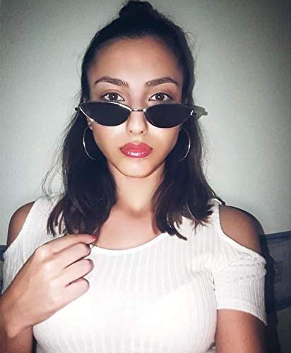 FEISEDY FEISEDY Fashion Designer Sunglasses Retro Small Petals Shape Arc Temple Design B2298  - Image 5
